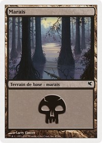 Swamp (French) - "Marais" (E47), Magic Encyclopedia 2005 (Salvat/Hachette)
