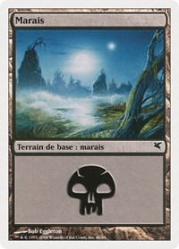 Swamp (French) - "Marais" (A46), Magic Encyclopedia 2005 (Salvat/Hachette)