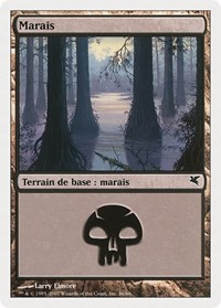 Swamp (French) - "Marais" (D36), Magic Encyclopedia 2005 (Salvat/Hachette)