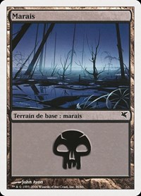 Swamp (French) - "Marais" (A36), Magic Encyclopedia 2005 (Salvat/Hachette)