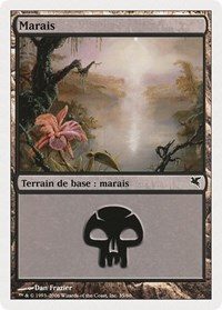 Swamp (French) - "Marais" (A35), Magic Encyclopedia 2005 (Salvat/Hachette)