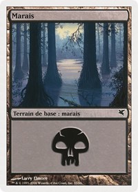 Swamp (French) - "Marais" (A33), Magic Encyclopedia 2005 (Salvat/Hachette)