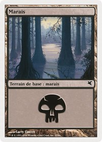 Swamp (French) - "Marais" (A22), Magic Encyclopedia 2005 (Salvat/Hachette)