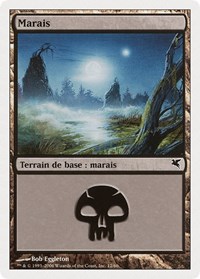 Swamp (French) - "Marais" (F12), Magic Encyclopedia 2005 (Salvat/Hachette)