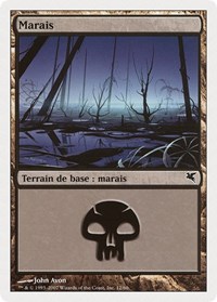 Swamp (French) - "Marais" (E12), Magic Encyclopedia 2005 (Salvat/Hachette)