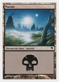 Swamp (French) - "Marais" (A12), Magic Encyclopedia 2005 (Salvat/Hachette)