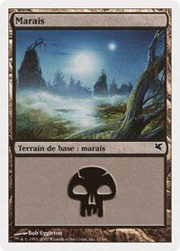 Swamp (French) - "Marais" (E11), Magic Encyclopedia 2005 (Salvat/Hachette)