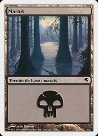 Swamp (French) - "Marais" (A11), Magic Encyclopedia 2005 (Salvat/Hachette)