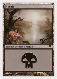 Swamp (French) - "Marais" (F10), Magic Encyclopedia 2005 (Salvat/Hachette)