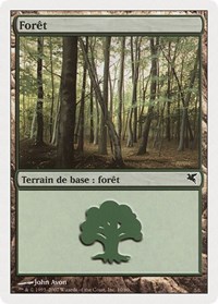 Forest (French) - "Foret" (J10), Magic Encyclopedia 2005 (Salvat/Hachette)