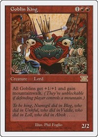 Goblin King, Classic Sixth Edition
