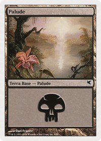 Swamp (Italian) - "Palide" (A9), Magic Encyclopedia 2005 (Salvat/Hachette)