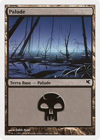 Swamp (Italian) - "Palide" (F9), Magic Encyclopedia 2005 (Salvat/Hachette)