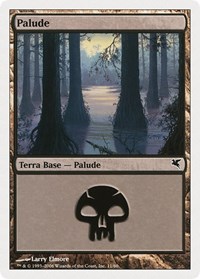 Swamp (Italian) - "Palide" (A11), Magic Encyclopedia 2005 (Salvat/Hachette)