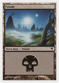 Swamp (Italian) - "Palide" (E11), Magic Encyclopedia 2005 (Salvat/Hachette)