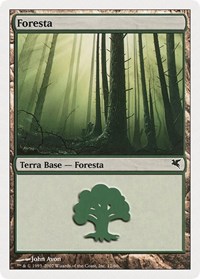 Forest (Italian) - "Foresta" (D12), Magic Encyclopedia 2005 (Salvat/Hachette)