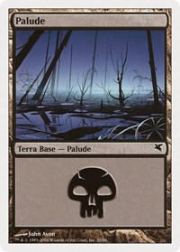 Swamp (Italian) - "Palide" (F20), Magic Encyclopedia 2005 (Salvat/Hachette)