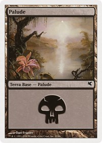 Swamp (Italian) - "Palide" (F21), Magic Encyclopedia 2005 (Salvat/Hachette)