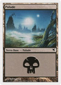 Swamp (Italian) - "Palide" (A23), Magic Encyclopedia 2005 (Salvat/Hachette)