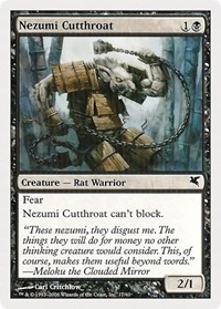 Nezumi Cutthroat (17), Magic Encyclopedia 2005 (Salvat/Hachette)