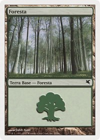 Forest (Italian) - "Foresta" (J20), Magic Encyclopedia 2005 (Salvat/Hachette)