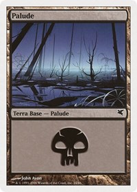 Swamp (Italian) - "Palide" (F24), Magic Encyclopedia 2005 (Salvat/Hachette)