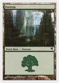 Forest (Italian) - "Foresta" (L12), Magic Encyclopedia 2005 (Salvat/Hachette)