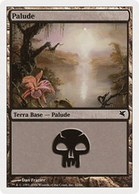 Swamp (Italian) - "Palide" (F32), Magic Encyclopedia 2005 (Salvat/Hachette)