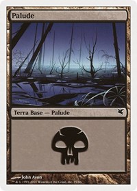 Swamp (Italian) - "Palide" (E35), Magic Encyclopedia 2005 (Salvat/Hachette)