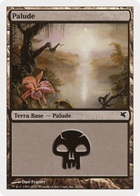 Swamp (Italian) - "Palide" (E36), Magic Encyclopedia 2005 (Salvat/Hachette)