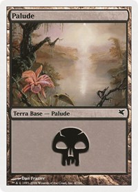 Swamp (Italian) - "Palide" (A47), Magic Encyclopedia 2005 (Salvat/Hachette)