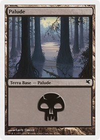 Swamp (Italian) - "Palide" (E47), Magic Encyclopedia 2005 (Salvat/Hachette)