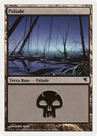 Swamp (Italian) - "Palide" (F47), Magic Encyclopedia 2005 (Salvat/Hachette)