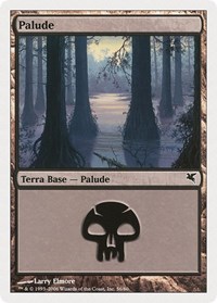 Swamp (Italian) - "Palide" (A56), Magic Encyclopedia 2005 (Salvat/Hachette)