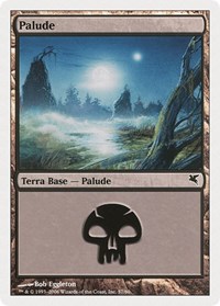 Swamp (Italian) - "Palide" (A57), Magic Encyclopedia 2005 (Salvat/Hachette)