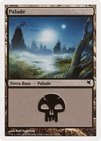 Swamp (Italian) - "Palide" (F57), Magic Encyclopedia 2005 (Salvat/Hachette)
