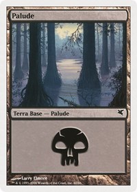 Swamp (Italian) - "Palide" (A60), Magic Encyclopedia 2005 (Salvat/Hachette)