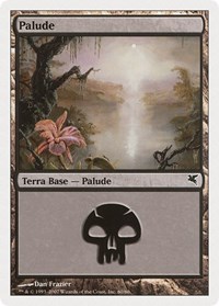 Swamp (Italian) - "Palide" (E60), Magic Encyclopedia 2005 (Salvat/Hachette)