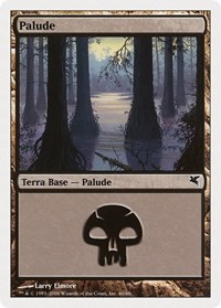 Swamp (Italian) - "Palide" (F60), Magic Encyclopedia 2005 (Salvat/Hachette)