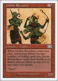 Goblin Recruiter, Classic Sixth Edition