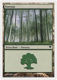 Forest (Italian) - "Foresta" (B22), Magic Encyclopedia 2005 (Salvat/Hachette)