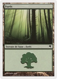 Forest (French) - "Foret" (J22), Magic Encyclopedia 2005 (Salvat/Hachette)