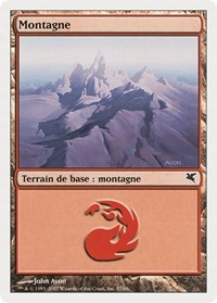 Mountain (French) - "Montagne" (D57), Magic Encyclopedia 2005 (Salvat/Hachette)