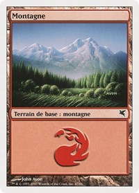 Mountain (French) - "Montagne" (D47), Magic Encyclopedia 2005 (Salvat/Hachette)