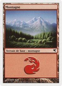 Mountain (French) - "Montagne" (I23), Magic Encyclopedia 2005 (Salvat/Hachette)