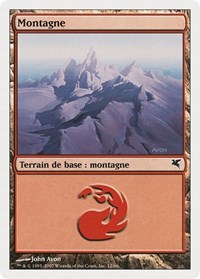 Mountain (French) - "Montagne" (C12), Magic Encyclopedia 2005 (Salvat/Hachette)