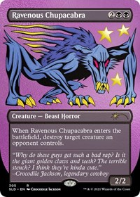 Ravenous Chupacabra (305) (Foil Etched), Secret Lair Drop Series