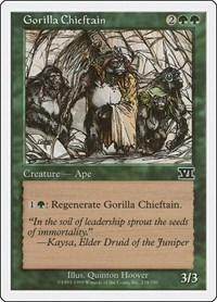 Gorilla Chieftain, Classic Sixth Edition