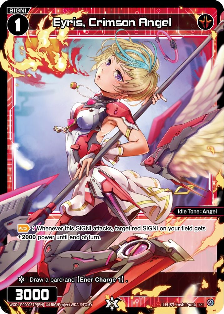 Eyris, Crimson Angel (Parallel Foil), Standard, front
