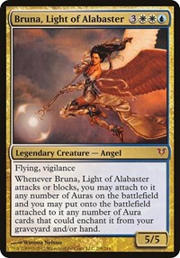 Bruna, Light of Alabaster (Open the Helvault), Oversize Cards